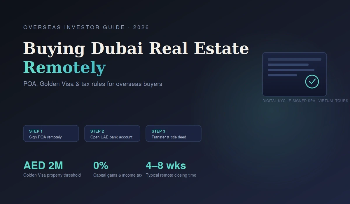 Buy Dubai Real Estate Remotely 2026 | Dubai Real Estate